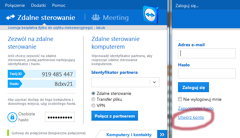 utwórz
