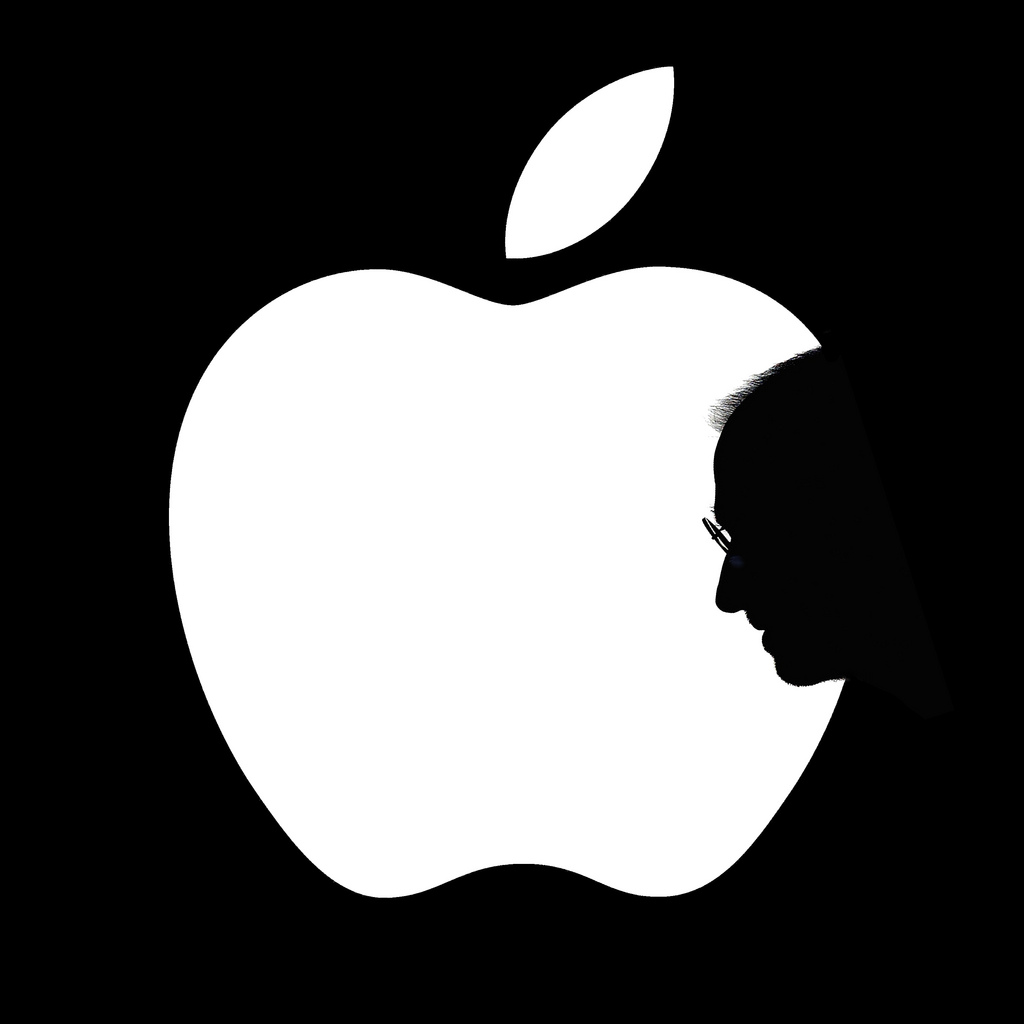 Tim Cook Apple logo